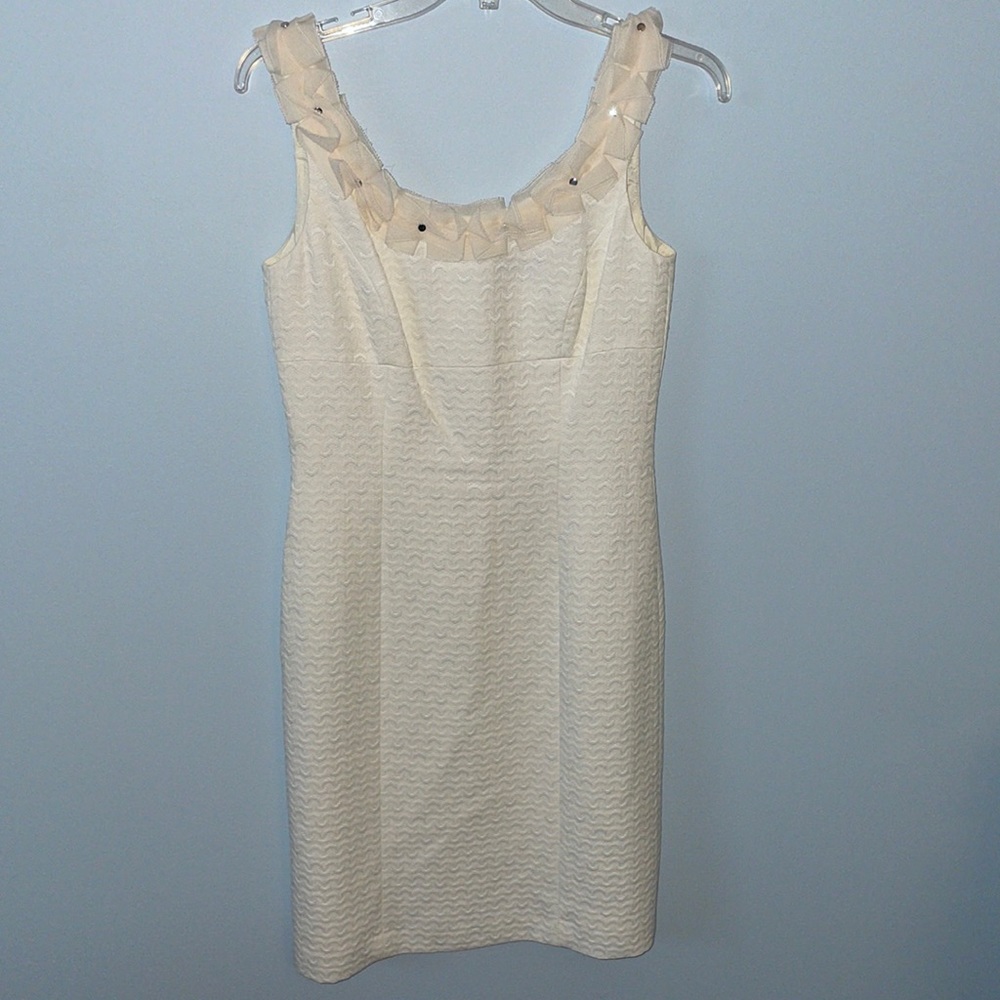 Antonio Melani Ivory White Dress - Size 2